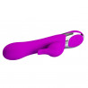 Pompowany wibrator wielofunkcyjny 23cm 7trybów usb